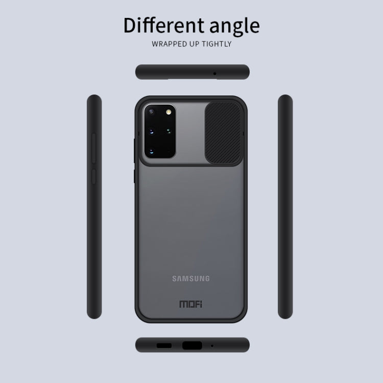 For Samsung Galaxy S20 Plus MOFI Xing Dun Series Translucent Frosted PC + TPU Privacy Anti-glare Shockproof All-inclusive Protective Case(Green) - Galaxy Phone Cases by MOFI | Online Shopping South Africa | PMC TechLife | Buy Now Pay Later Mobicred