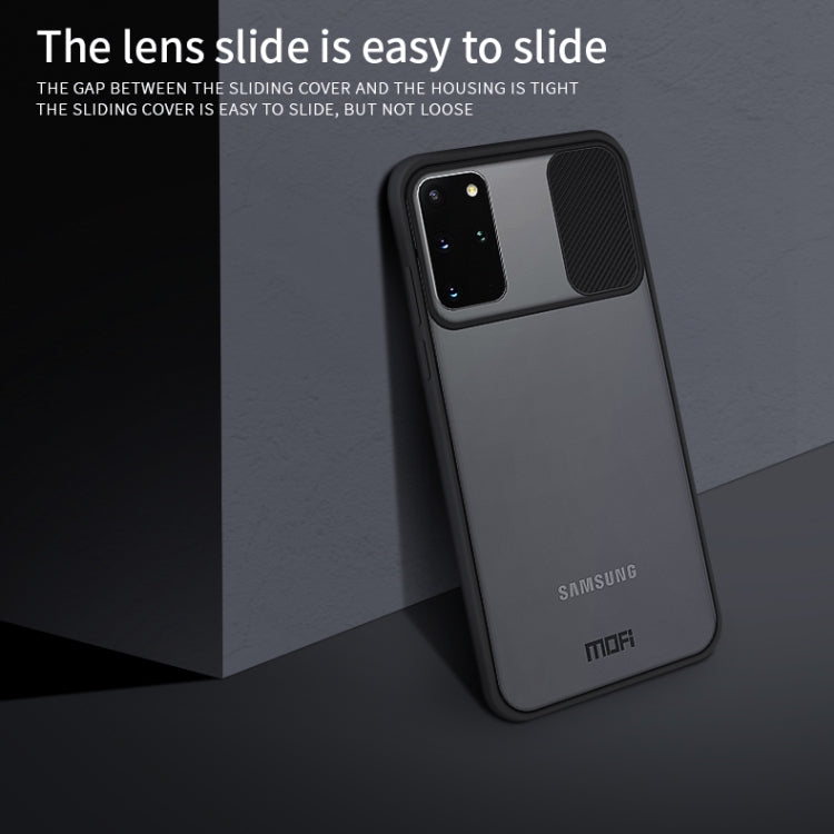 For Samsung Galaxy S20 Plus MOFI Xing Dun Series Translucent Frosted PC + TPU Privacy Anti-glare Shockproof All-inclusive Protective Case(Green) - Galaxy Phone Cases by MOFI | Online Shopping South Africa | PMC TechLife | Buy Now Pay Later Mobicred