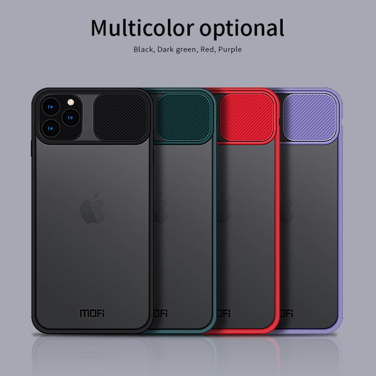 For iPhone 11 Pro MOFI Xing Dun Series Translucent Frosted PC + TPU Privacy Anti-glare Shockproof All-inclusive Protective Case(Purple) - iPhone 11 Pro Cases by MOFI | Online Shopping South Africa | PMC TechLife