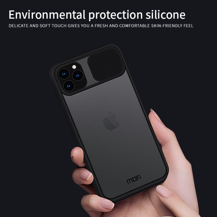 For iPhone 11 Pro Max MOFI Xing Dun Series Translucent Frosted PC + TPU Privacy Anti-glare Shockproof All-inclusive Protective Case(Green) - iPhone 11 Pro Max Cases by MOFI | Online Shopping South Africa | PMC TechLife