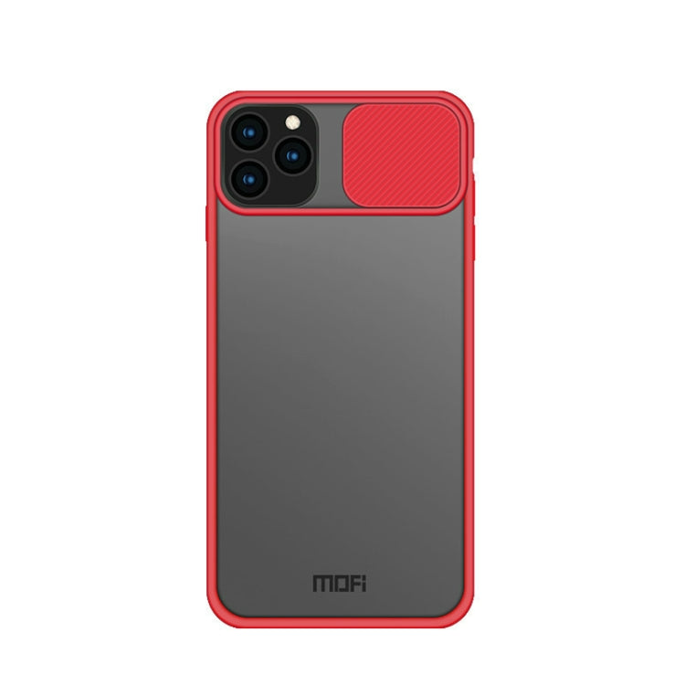 For iPhone 11 Pro Max MOFI Xing Dun Series Translucent Frosted PC + TPU Privacy Anti-glare Shockproof All-inclusive Protective Case(Red) - iPhone 11 Pro Max Cases by MOFI | Online Shopping South Africa | PMC TechLife