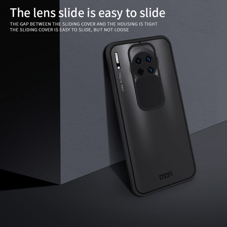 For Huawei Mate 30 MOFI Xing Dun Series PC + TPU Anti-peep Waterproof And Anti-drop All-inclusive Protective Shell, Translucent Frosted(Green) - Huawei Cases by MOFI | Online Shopping South Africa | PMC TechLife | Buy Now Pay Later Mobicred