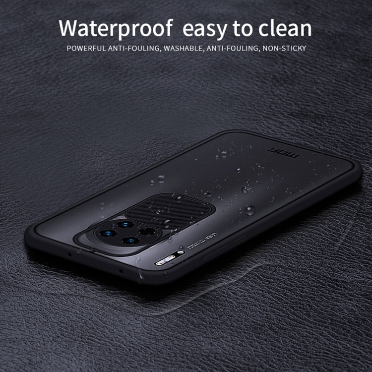 For Huawei Mate 30 MOFI Xing Dun Series PC + TPU Anti-peep Waterproof And Anti-drop All-inclusive Protective Shell, Translucent Frosted(Purple) - Huawei Cases by MOFI | Online Shopping South Africa | PMC TechLife | Buy Now Pay Later Mobicred