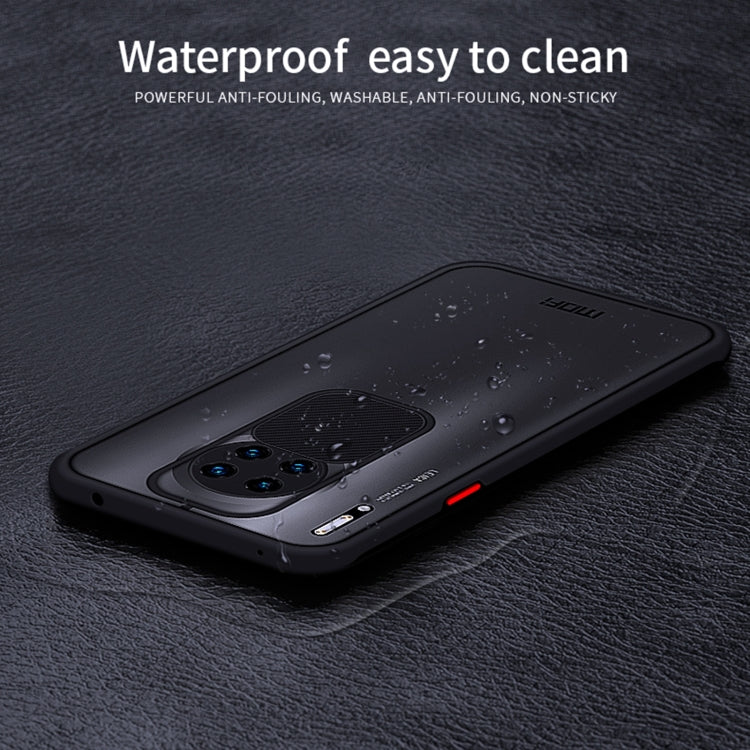 For Huawei Mate 30 Pro MOFI Xing Dun Series PC + TPU Anti-peep Waterproof And Anti-drop All-inclusive Protective Shell, Translucent Frosted(Green) - Huawei Cases by MOFI | Online Shopping South Africa | PMC TechLife | Buy Now Pay Later Mobicred