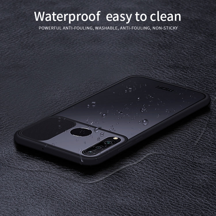 For Huawei P30 lite MOFI Xing Dun Series PC + TPU Anti-peep Waterproof And Anti-drop All-inclusive Protective Shell, Translucent Frosted(Red) - free shipping - PMC TechLife - Order now!