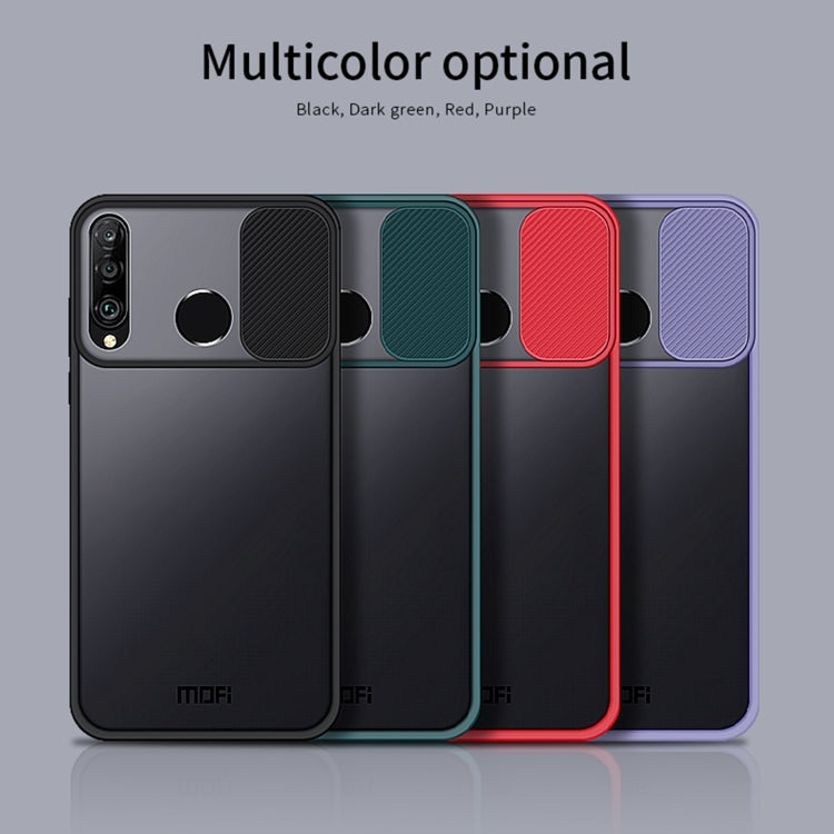 For Huawei P30 lite MOFI Xing Dun Series PC + TPU Anti-peep Waterproof And Anti-drop All-inclusive Protective Shell, Translucent Frosted(Purple) - free shipping - PMC TechLife - Order now!