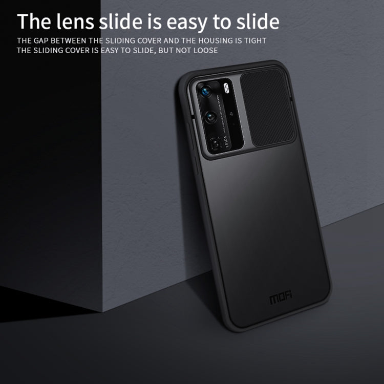 For Huawei P40 Pro MOFI Xing Dun Series PC + TPU Anti-peep Waterproof And Anti-drop All-inclusive Protective Shell, Translucent Frosted(Red) - free shipping - PMC TechLife - Order now!
