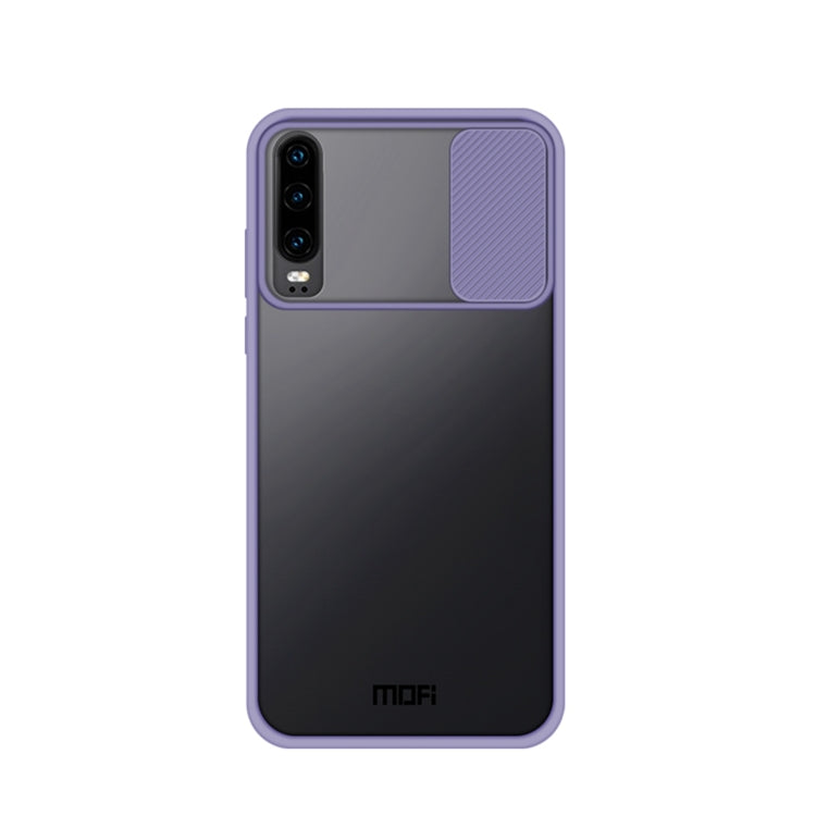 For Huawei P40 Pro+ MOFI Xing Dun Series PC + TPU Anti-peep Waterproof And Anti-drop All-inclusive Protective Shell, Translucent Frosted(Purple) - Huawei Cases by MOFI | Online Shopping South Africa | PMC TechLife