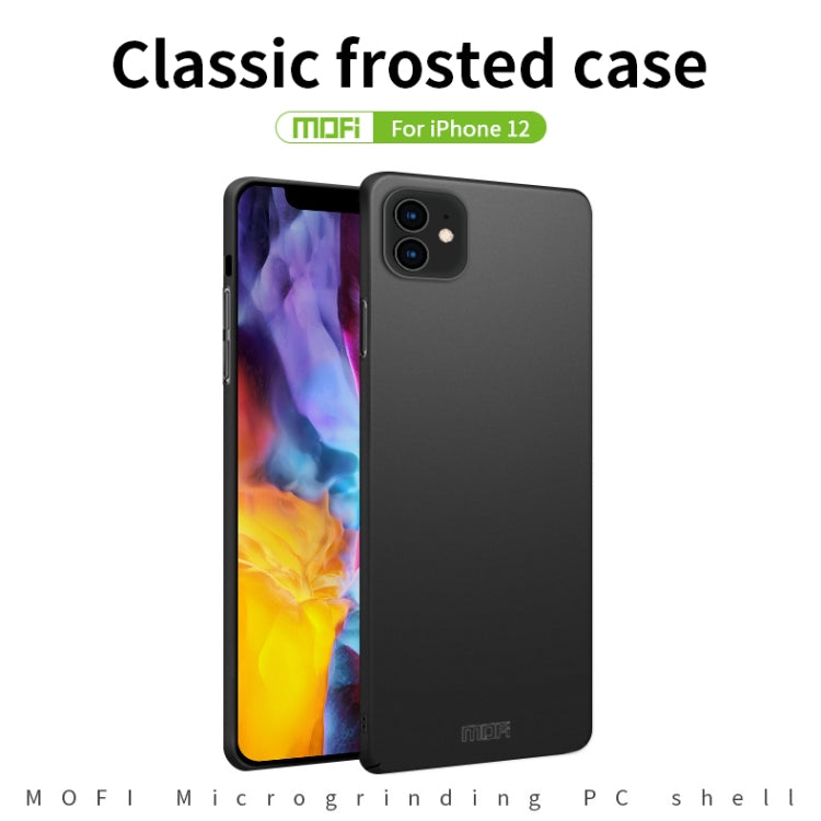 For iPhone 12 mini MOFI Frosted PC Ultra-thin Hard Case(Rose gold) - free shipping - PMC TechLife - Order now!