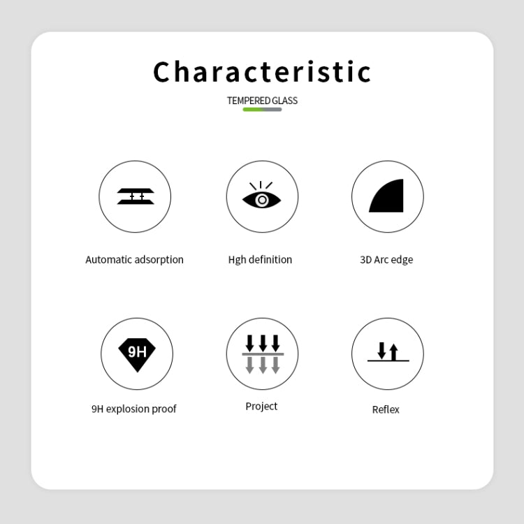 For OnePlus Nord MOFI 9H 3D Explosion-proof Curved Screen Tempered Glass Film(Black) - OnePlus Tempered Glass by MOFI | Online Shopping South Africa | PMC TechLife | Buy Now Pay Later Mobicred