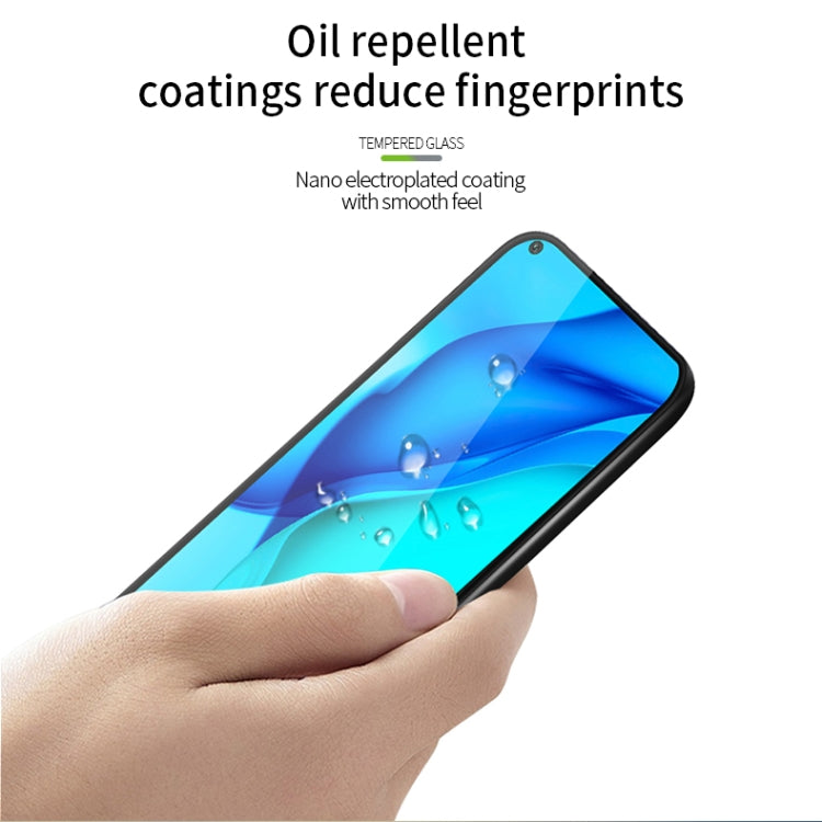 For Huawei Maimang 9 / Mate 40 Lite MOFI 9H 3D Explosion-proof Curved Screen Tempered Glass Film(Black) - free shipping - PMC TechLife - Order now!