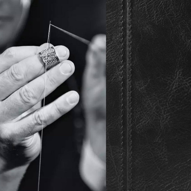 For Vivo X50 Shockproof Sewing Cow Pattern Skin PC + PU + TPU Case(Black) - vivo Cases by PMC TechLife | Online Shopping South Africa | PMC TechLife