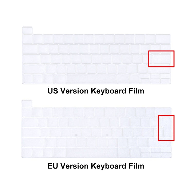 ENKAY Hat-Prince 3 in 1 For MacBook Pro 13 inch A2289 / A2251 (2020) Crystal Hard Shell Protective Case + US Version Ultra-thin TPU Keyboard Protector Cover + Anti-dust Plugs Set(Orange) - free shipping - PMC Jewellery - Order now!