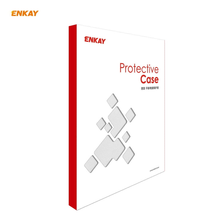 ENKAY for Samsung Galaxy Tab S8 / Galaxy Tab S7 11.0 T870 / T875 ENK-8012 360 Degree Rotation Litchi Texture Horizontal Flip PU Leather Smart Case with Holder & Sleep / Wake-up(White) - free shipping - PMc TechLife - Order now!