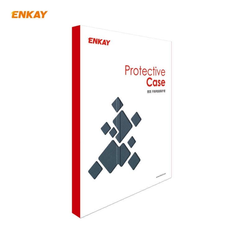For iPad Air 11 2024 / Pro 11 2018 / Air 10.9 2022 ENKAY TPU Leather Smart Tablet Case with Pen Slot(Blackish Green) - iPad Air (2022) / (2020) 10.9 Cases by ENKAY | Online Shopping South Africa | PMC TechLife | Buy Now Pay Later Mobicred