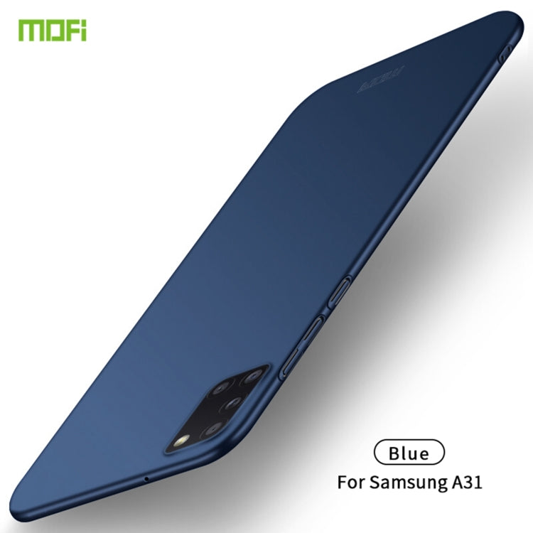 For Samsung Galaxy A31 MOFI Frosted PC Ultra-thin Hard Case(Blue) - Galaxy Phone Cases by MOFI | Online Shopping South Africa | PMC TechLife | Buy Now Pay Later Mobicred