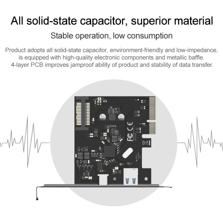 ORICO PA31-AC 2 Port USB3.1 PCI-E Adapter - free shipping - PMC Jewellery - Order now!
