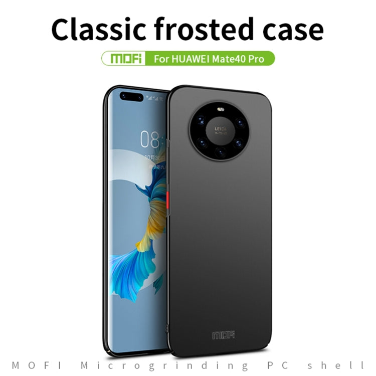 For Huawei Mate 40 Pro MOFI Frosted PC Ultra-thin Hard Case(Red) - Huawei Cases by MOFI | Online Shopping South Africa | PMC TechLife | Buy Now Pay Later Mobicred