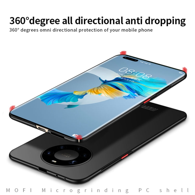 For Huawei Mate 40 Pro MOFI Frosted PC Ultra-thin Hard Case(Red) - Huawei Cases by MOFI | Online Shopping South Africa | PMC TechLife | Buy Now Pay Later Mobicred