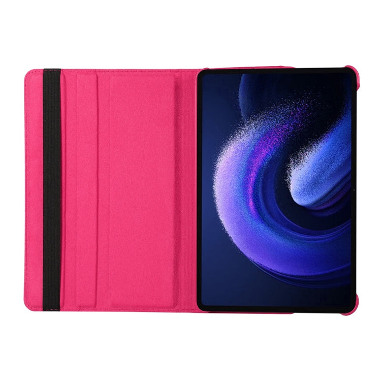 For Xiaomi Pad 6 / Pad 6 Pro ENKAY 360 Degree Rotation Stand Litchi Leather Smart Tablet Case(Dark Blue) - free shipping - PMc TechLife - Order now!