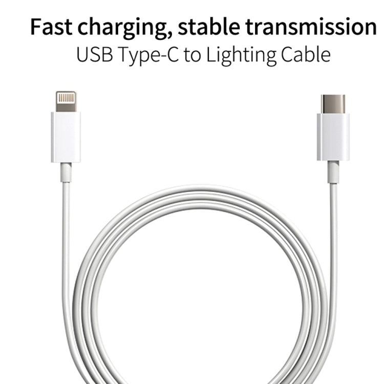 SDC-20W 2 in 1 PD 20W USB-C / Type-C Travel Charger + 3A PD3.0 USB-C / Type-C to 8 Pin Fast Charge Data Cable Set, Cable Length: 2m, UK Plug - free shipping - PMC Jewellery - Order now!