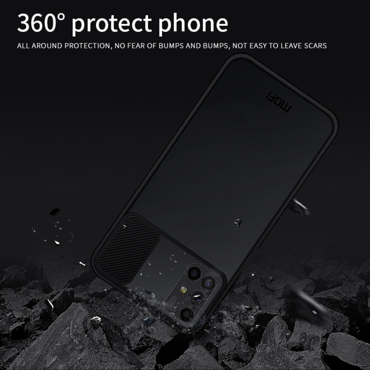 For Samsung Galaxy M51 MOFI Xing Dun Series Translucent Frosted PC + TPU Privacy Anti-glare Shockproof All-inclusive Protective Case(Green) - Galaxy Phone Cases by MOFI | Online Shopping South Africa | PMC TechLife | Buy Now Pay Later Mobicred
