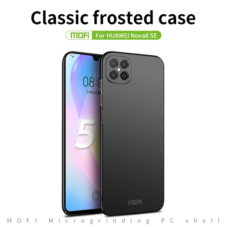For Huawei nova 8 SE MOFI Frosted PC Ultra-thin Hard Case (Blue) - free shipping - PMC TechLife - Order now!