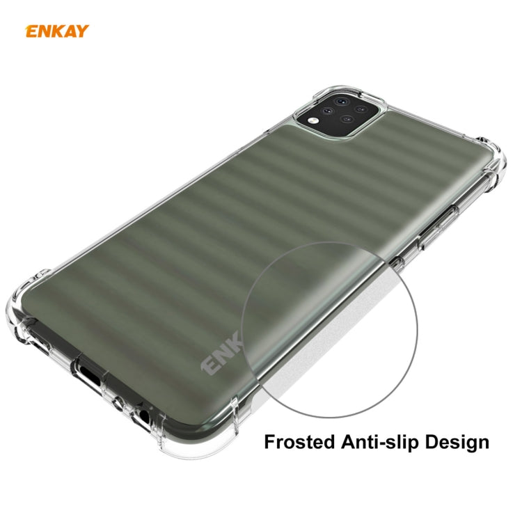 For LG K42 Hat-Prince ENKAY Clear TPU Shockproof Case Soft Anti-slip Cover - free shipping - PMC Jewellery - Order now!