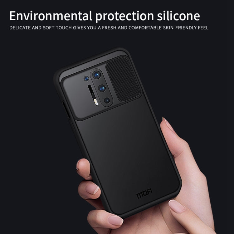 For OnePlus 8 Pro MOFI Xing Dun Series Translucent Frosted PC + TPU Privacy Anti-glare Shockproof All-inclusive Protective Case(Black) - OnePlus Cases by MOFI | Online Shopping South Africa | PMC TechLife