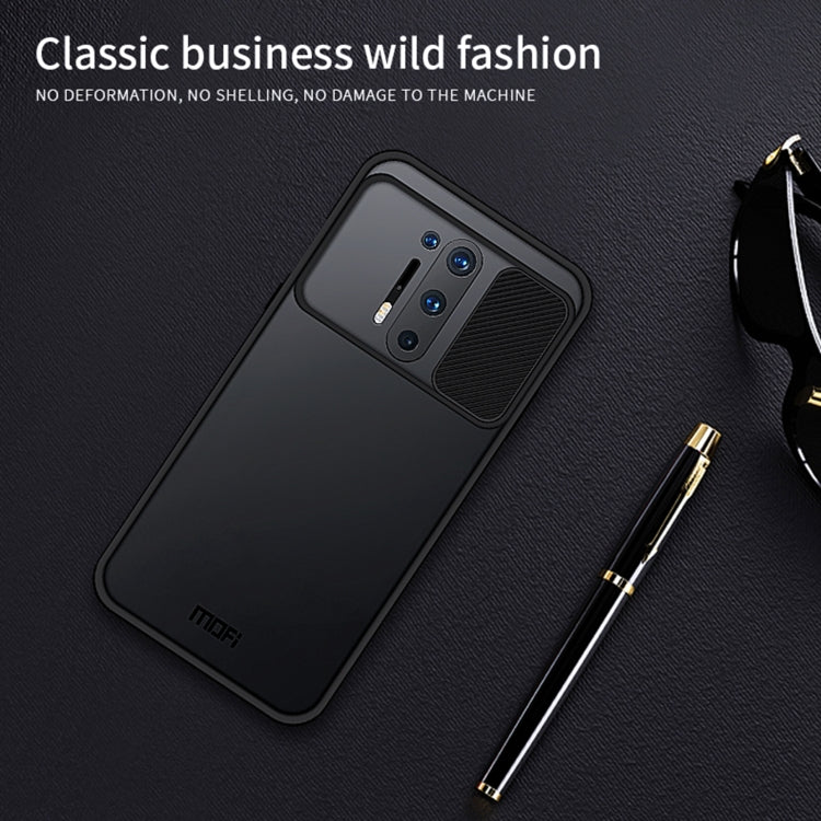 For OnePlus 8 Pro MOFI Xing Dun Series Translucent Frosted PC + TPU Privacy Anti-glare Shockproof All-inclusive Protective Case(Black) - OnePlus Cases by MOFI | Online Shopping South Africa | PMC TechLife