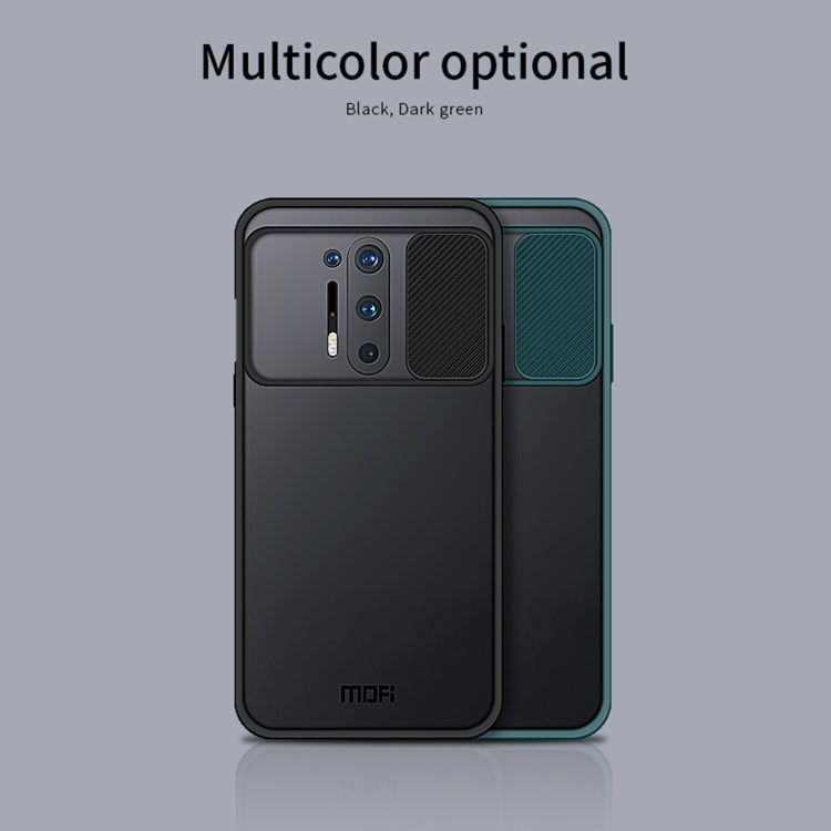For OnePlus 8 Pro MOFI Xing Dun Series Translucent Frosted PC + TPU Privacy Anti-glare Shockproof All-inclusive Protective Case(Black) - OnePlus Cases by MOFI | Online Shopping South Africa | PMC TechLife