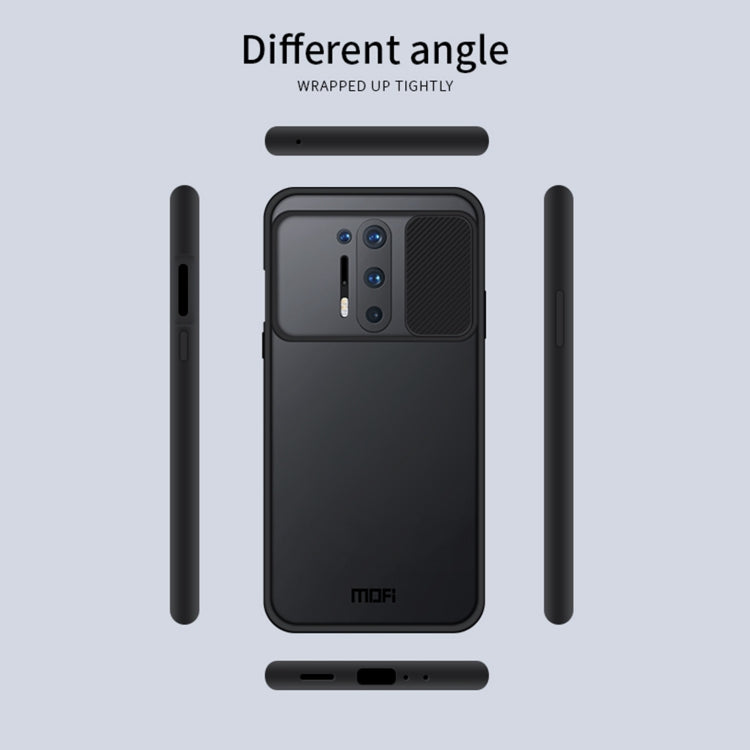 For OnePlus 8 Pro MOFI Xing Dun Series Translucent Frosted PC + TPU Privacy Anti-glare Shockproof All-inclusive Protective Case(Black) - OnePlus Cases by MOFI | Online Shopping South Africa | PMC TechLife