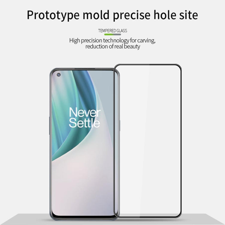 For OnePlus Nord N10 5G MOFI 9H 3D Explosion-proof Curved Screen Tempered Glass Film - OnePlus Tempered Glass by MOFI | Online Shopping South Africa | PMC TechLife | Buy Now Pay Later Mobicred