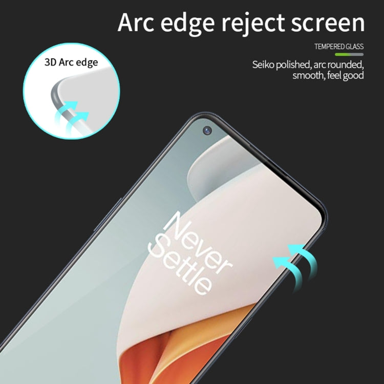 For OnePlus Nord N100 MOFI 9H 3D Explosion-proof Curved Screen Tempered Glass Film - OnePlus Tempered Glass by MOFI | Online Shopping South Africa | PMC TechLife