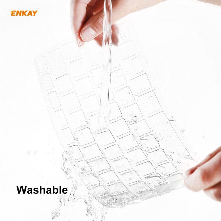 ENKAY 3 in 1 Crystal Laptop Protective Case + US Version TPU Keyboard Film + Anti-dust Plugs Set for MacBook Pro 13.3 inch A1708 (without Touch Bar)(Green) - free shipping - PMC Jewellery - Order now!