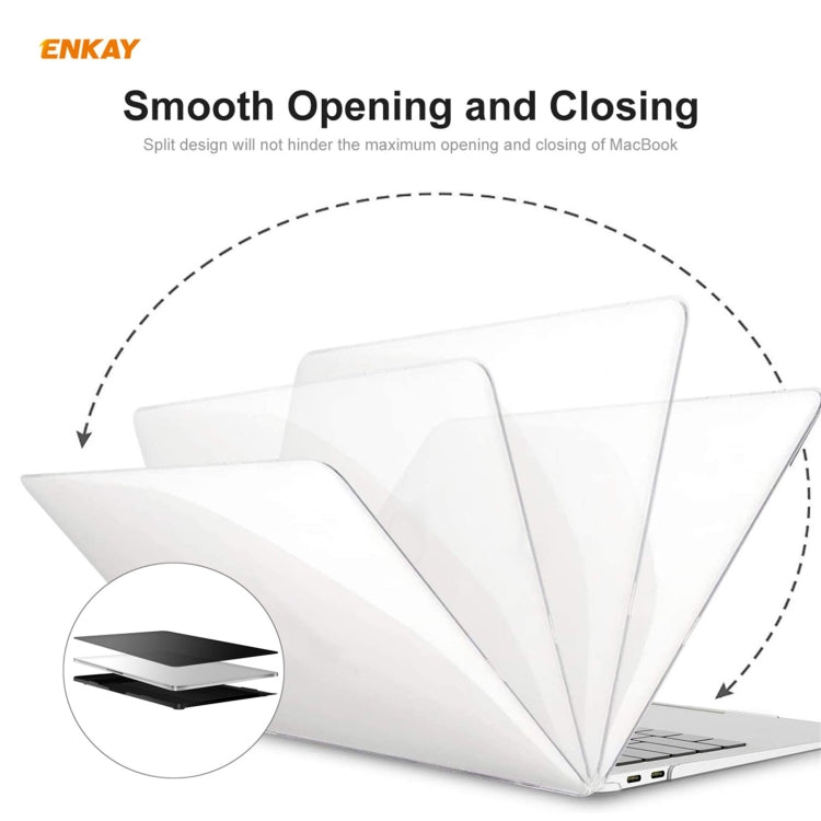 ENKAY 3 in 1 Crystal Laptop Protective Case + US Version TPU Keyboard Film + Anti-dust Plugs Set for MacBook Pro 13.3 inch A1708 (without Touch Bar)(Green) - free shipping - PMC Jewellery - Order now!