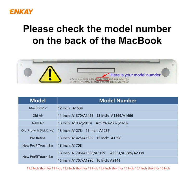 ENKAY 3 in 1 Matte Laptop Protective Case + EU Version TPU Keyboard Film + Anti-dust Plugs Set for MacBook Pro 15.4 inch A1707 & A1990 (with Touch Bar)(Orange) - free shipping - PMC Jewellery - Order now!
