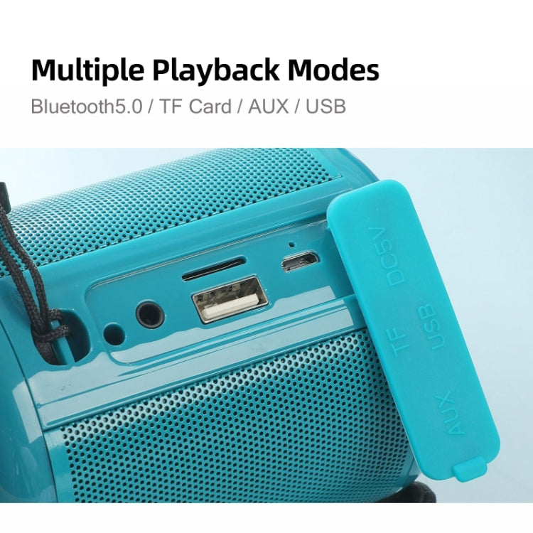 T&G TG519 TWS HiFi Portable Bluetooth Speaker Subwoofer Outdoor Wireless Column Speakers Support TF Card / FM / 3.5mm AUX / U Disk / Hands-free Call(Black) - free shipping - PMC Jewellery - Order now!