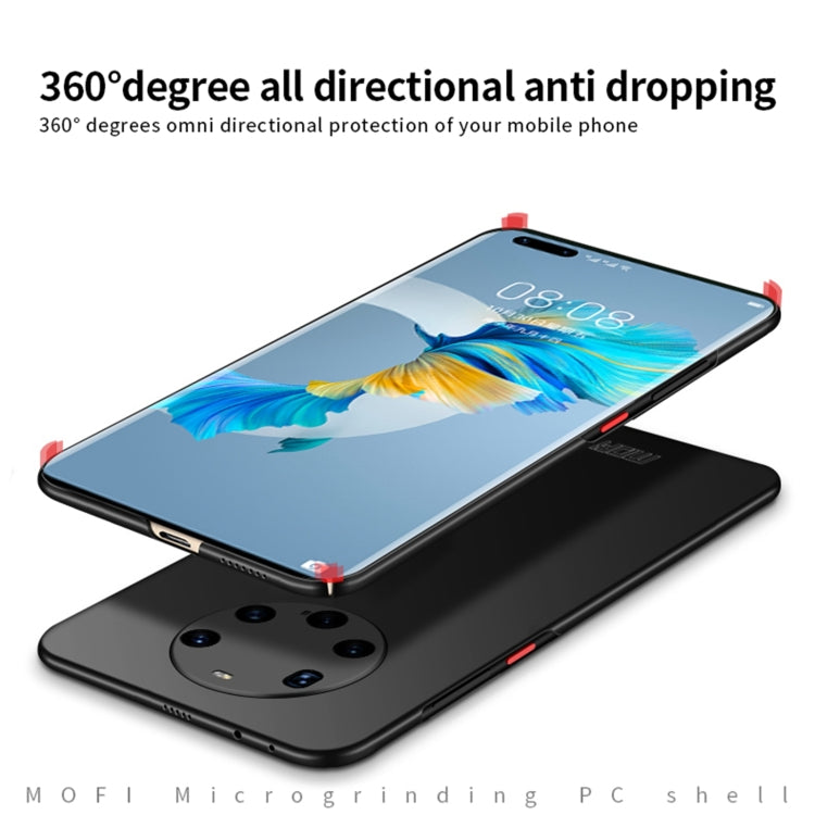 For Huawei Mate 40 Pro+ MOFI Frosted PC Ultra-thin Hard Case(Blue) - Huawei Cases by MOFI | Online Shopping South Africa | PMC TechLife | Buy Now Pay Later Mobicred