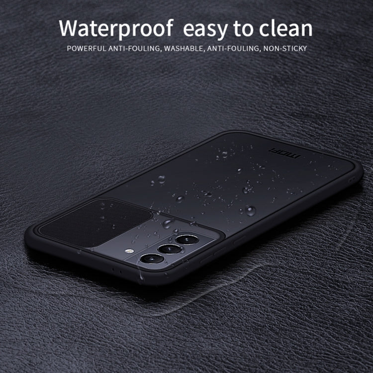 For Samsung Galaxy S21+ 5G MOFI Xing Dun Series Translucent Frosted PC + TPU Privacy Anti-glare Shockproof All-inclusive Protective Case(Black) - Galaxy S21+ 5G Cases by MOFI | Online Shopping South Africa | PMC TechLife | Buy Now Pay Later Mobicred