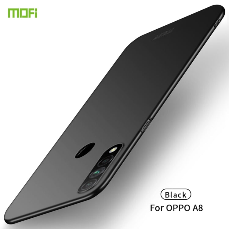 For OPPO A8 MOFI Frosted PC Ultra-thin Hard Case(Black) - OPPO Cases by MOFI | Online Shopping South Africa | PMC TechLife | Buy Now Pay Later Mobicred