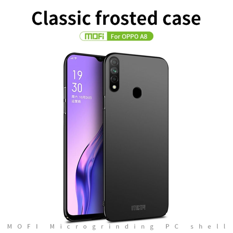For OPPO A8 MOFI Frosted PC Ultra-thin Hard Case(Gold) - OPPO Cases by MOFI | Online Shopping South Africa | PMC TechLife | Buy Now Pay Later Mobicred