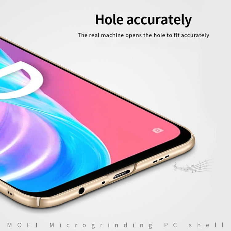 For OPPO A72 MOFI Frosted PC Ultra-thin Hard Case(Blue) - free shipping - PMC TechLife - Order now!