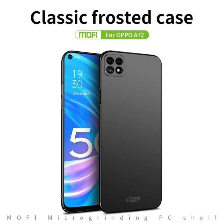 For OPPO A72 MOFI Frosted PC Ultra-thin Hard Case(Rose Gold) - free shipping - PMC TechLife - Order now!