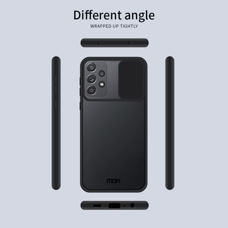 For Samsung Galaxy A72 5G / 4G MOFI Xing Dun Series Translucent Frosted PC + TPU Privacy Anti-glare Shockproof All-inclusive Protective Case(Green) - Galaxy Phone Cases by MOFI | Online Shopping South Africa | PMC TechLife | Buy Now Pay Later Mobicred