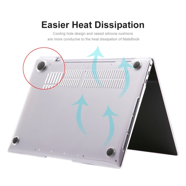 ENKAY for Huawei MateBook X Pro US Version 2 in 1 Crystal Protective Case with TPU Keyboard Film(Transparent) - free shipping - PMC Jewellery - Order now!