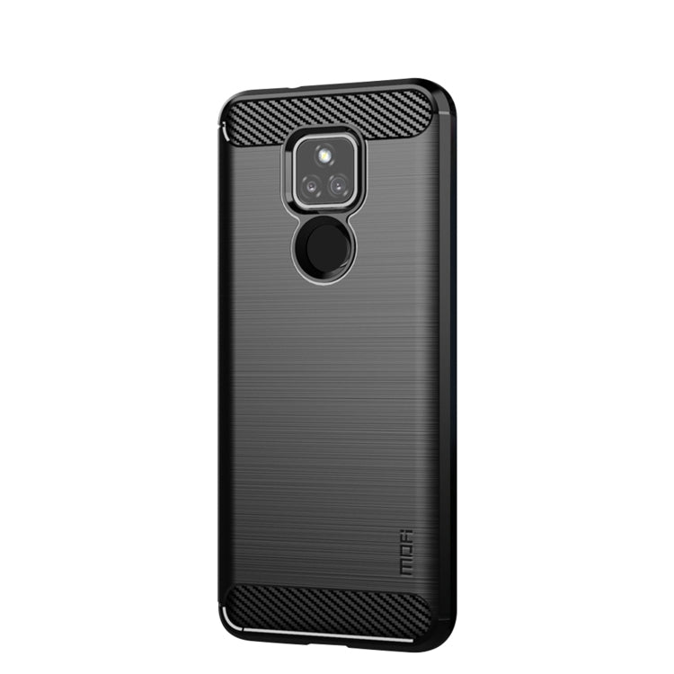For Motorola Moto G Play 2021 MOFI Gentleness Series Brushed Texture Carbon Fiber Soft TPU Case(Black) - free shipping - PMC TechLife - Order now!