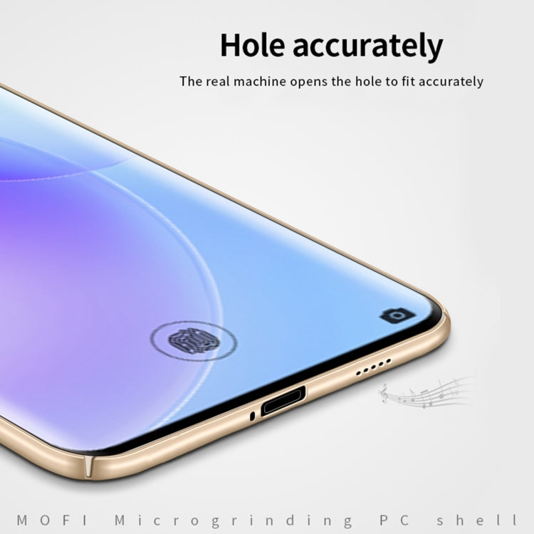 For Huawei Nova 8 MOFI Frosted PC Ultra-thin Hard Case(Gold) - Huawei Cases by MOFI | Online Shopping South Africa | PMC TechLife | Buy Now Pay Later Mobicred