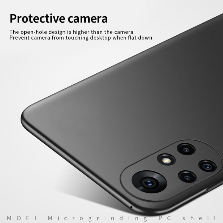 For Huawei Nova 8 Pro MOFI Frosted PC Ultra-thin Hard Case(Blue) - Huawei Cases by MOFI | Online Shopping South Africa | PMC TechLife | Buy Now Pay Later Mobicred