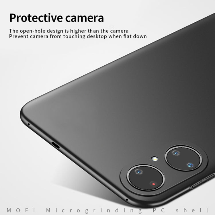 For Huawei P50 MOFI Frosted PC Ultra-thin Hard Case(Gold) - Huawei Cases by MOFI | Online Shopping South Africa | PMC TechLife